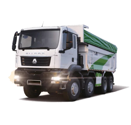 Volquete sitrack blanco con verde modelo ZZ3316N286ME1